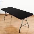 Stretch Fabric Table Top Cap Cover Table Cloth for Banquet Picnic Wedding.