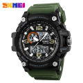 Skmei Big Dial Sport Men Watch 2 Time LED Digital Wristwatches For Mens Waterproof Chrono Count Down Male Hour montre homme 1283. 