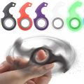 Spinner Stress Keychain Metal Idget Toy Kid Fingertip Spinning Keyring Finger Fidget Ring Relieve Anxiety Boredom Party Gift Hot Sales. 