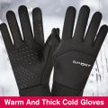 Football Gloves Waterproof Thermal Grip Outfield Cycling Outdoor Sports Gloves Sunlight Mall. 