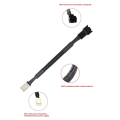3PIN PC Fan Speed Reduce Noise Extension Resistor Cable Wire CPU.
