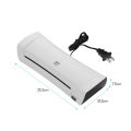 OSMILE SL200 Laminator Machine Hot and Cold Laminating Machine Two Rollers A4 Size for Document Photo Picture Credit Card Home School Office Electronics Supplies. 