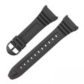 Rubber Watch Band for Casio W-96H Watch Strap Accessories PU Plastic Bracelet with Special Interface. 
