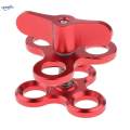 2pc Diving Ball Butterfly Clip Arm Triple Clamp Mount Ball Adapter for.