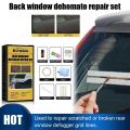 Car Rear Window Defogger Repair Kit DIY Quick Repair Scratched Broken Defroster Heater Grid Lines High-quality Care Accessories. 