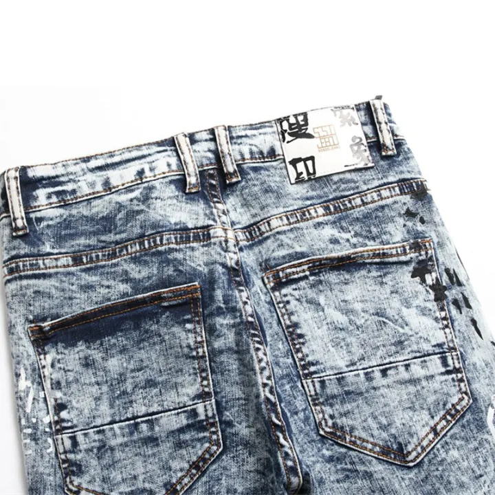 Jean%20Homme%20Jeans%20Men%20Pants%20Pantalones%20Hombre%20Slim%20Denim%20Trousers%20Biker%20High%20Quality%20Male%20Straight%20Casual%20Designer%20Ripped%20-%20Image%204