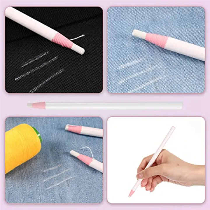 48%20Pcs%20White%20Chalk%20Pencils%20White%20Erasable%20Pencils%20White%20Sewing%20Mark%20Pencil%20Fabric%20White%20Chalk%20Markers%20Industrial%20-%20Image%204