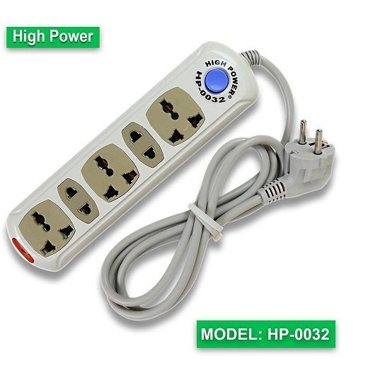 High Power multi extension socket HP-0032  2M Cable