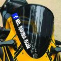 Name sticker for bike.. Motorcycle..car  bike modify sticker  Name sticker. 