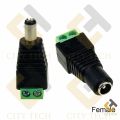 2.1mm Barrel Type Male DC Power Jack-5Pcs.