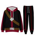 【2023】 Badboyhalo Merch Men's Sportswear Sets Casual Tracksuit Two Piece Set Top and Pants Sweat Suit Dream Team SMP Cosplay Costume.