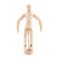 1 Pc 5.5/8/12 Inch Sketch Wooden Man Model Artist Movable Limbs Doll Wood Carving Man Wooden Toy Art Draw Action Figure Mannequin.