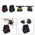 Small Tool Pouch Tool Belt Pouch Waterproof Craftsmen, Workshops Multifunctional Durable Gardening Tool Waist Bag Belt Woodworking Gardening. 