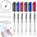0.5MM 0.7MM 1MM Erasable Whiteboard Pen Extremely Thin Fine Nib Dry Erasing Pen Waterproof Drawing Office Examination Markers Pen School Office Stationery Supplies. 