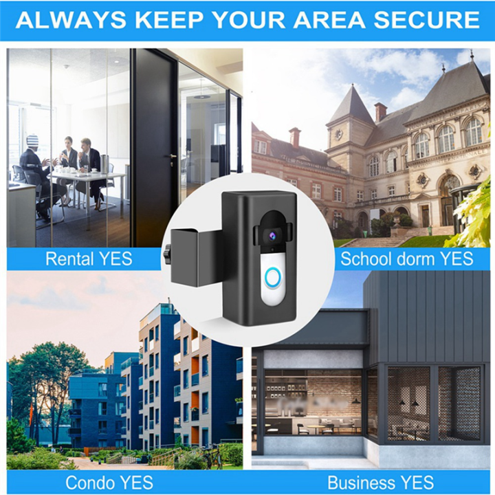 Video%20Doorbell%20Upgrade%20Anti-Theft%20Video%20Doorbell%20Bracket%20Drill-Free%20Mounting%20Bracket%20-%20Image%203
