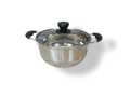 HAMKO Oval SS Saucepan with Glass Lid (20 CM) IB. 