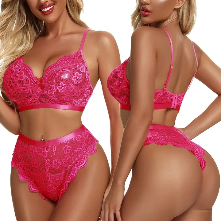 Lace%20Bra%20Set%20Lingerie%20Set%20Female%20Underwear%20Set%20Floral%20Transparent%20Fashion%20Underwear%20Bra%20Panties%20Underwear%20Women%20-%20Image%207