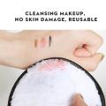 Fashion Soft Makeup Remover Towel Face Cleaner Plush Puff Clean Cloth Pad.