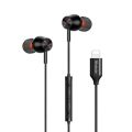 MCDODO HP-3480 Lightning Jack MDD HiFi Stereo Wired Headphone iPhone Earphone With Mic And Volume Control For iPhone 15 14 Pro Max. 