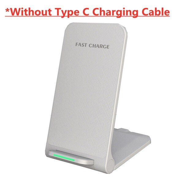 for Samsung Galaxy S22 Ultra S22+ S21FE fold3 QI Wireless Charger Type C USB 30W Fast Charging