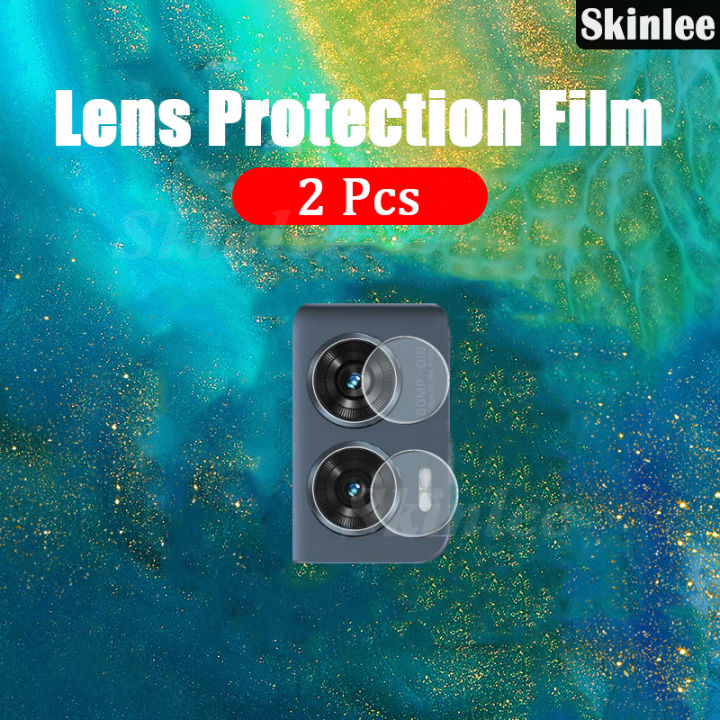 2 PCS for Motorola Moto Edge 50 Fusion Back Camera Lens Protective Tempered Glass for Moto Edge 50 Fusion Protector Lens Film Case Casing(Moto Edge 50 Fusion 5G)