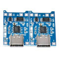 TP4056 Lithium Battery Charger Type-C 5V 1A 18650 Battery Charging module with Protection.