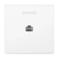Tenda W12 AC1200 Mbps Wireless Dual Band Gigabit White In-Wall Access Point. 