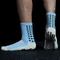Men's Anti Slip Football Socks Athletic Long Socks Absorbent Sports Grip Socks For Basketball Soccer Volleyball Running Sock. 