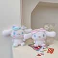 Cartoon Cinnamoroll Plush Doll Toys Kawaii Soft Stuffed Toys Bag Pendant Action Figures Cute Keychain Toys Gifts for Kids. 
