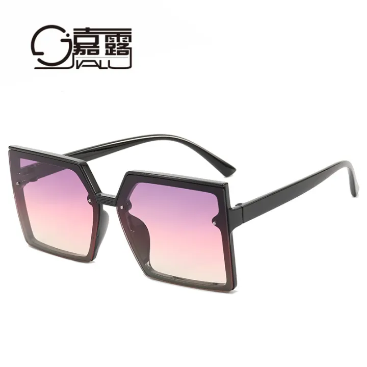 New%20Sunglasses%20Mi%20Nail%20Trendy%20Box%20Large%20Frame%20Glasses%20Fashion%20European%20and%20American%20Style%20Street%20Shot%20Simple%20Xiaohongshu%20Vintage%20Sunglasses%20-%20Image%205