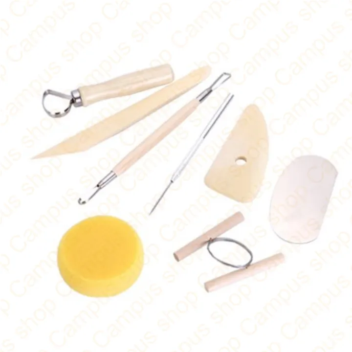 8Pcs%20Pottery%20Tools%20Set%20Clay%20Needle%20Cutter%20Loop%20Ribbon%20Ceramics%20Clay%20Sculpting%20Modeling%20Tool%20Kit%20-%20Image%203