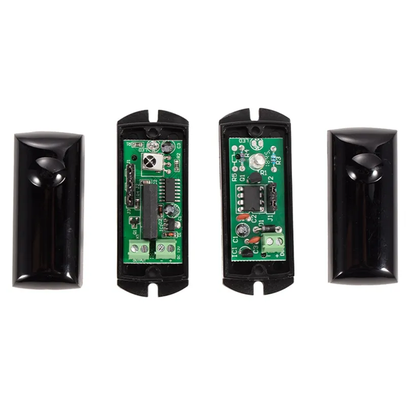 Photocell IR Alarm Sensor 15m Single Beam Active Infrared Beam Detector ...