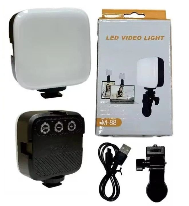 M88 Handheld LED Video Light Rechargable