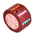 3D Cylinder Cube Toy Magical Bean Gyro Rotate Slide Puzzle Games Relieve Stress Children Educational Montessori Infant Toys Gift. 
