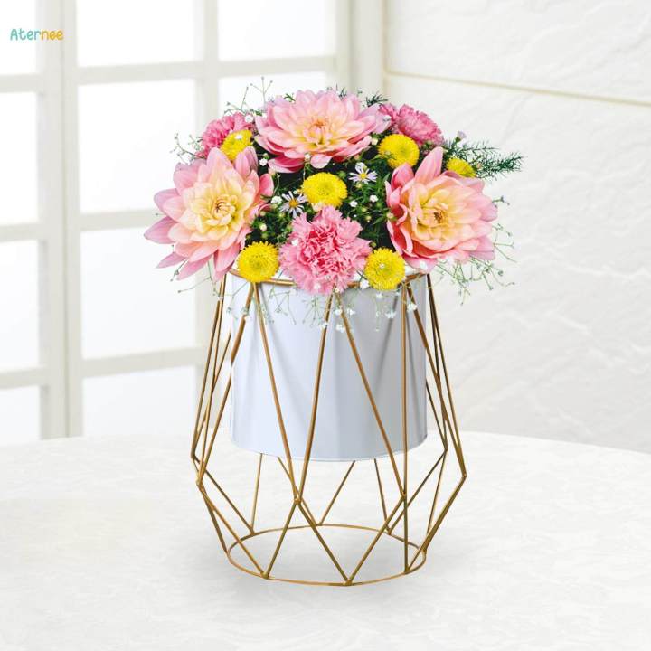 Metal%20Planter%20Stand%20Flower%20Pot%20Holder%20Flower%20Vase%20Stand%20Decorative%20Modern%20Flowerpot%20Holder%20Flower%20Holder%20for%20Living%20Room%20Table%20Decor%20-%20Image%207