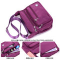 2024 New Middle-Aged Women's Bag Women's Bag Nylon Oxford Canvas Bag One Shoulder Crossbody Bag Waterproof Mom Bag.