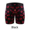 Men Boxer Shorts Underpants Underwear Black 2XL 3XL 4XL Fashion Lips Boxers Sports Casual Soft Smooth. 