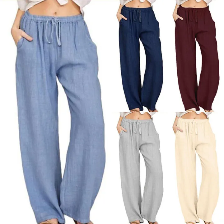 %E3%80%90New%20and%20Improved%E3%80%91%20Women's%20PantsLoose%20PantsLinen%20PantsPalazzo%20PantsWide-leg%20Pants%20-%20Image%203
