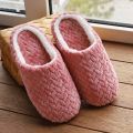 Autumn Winter Warm Slippers For Men Women Shoes Soft Plush Indoor Home Furry Slippers For Bedroom Couple Plush Slides.