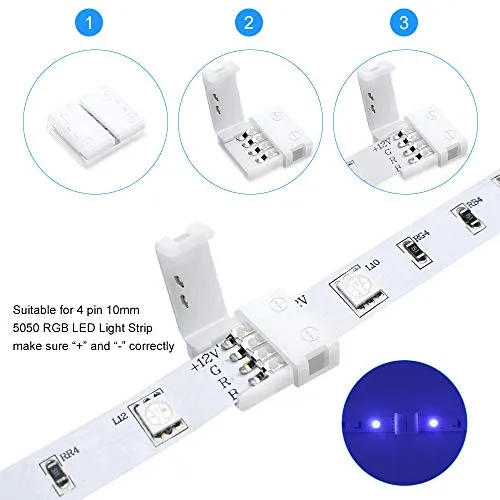 RGB%20LED%20Strip%20Connector%204-Pin%2010mm%20unwired%20Gapless%20Solderless%20Adapter%20Terminal%20Extension%20for%20SMD5050%20Strip%20Light%20-%20Image%207