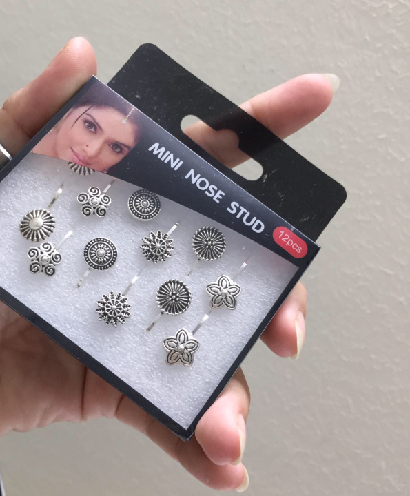 1%20Box%20Nose%20Pin%20For%20Woman%20Adjustable%20Nakful%20Noth%2012Pcs%20-%20Nose%20Pin%20-%20Image%202