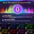 Geepact Car Interior Light Car Accesories Car LED Strip Light RGB APP Control Car Interior Decoration Sound Active Function Car Foot Under Dash Lighting Kit Atmosphere Light Auto Ambient Lamp Remote 12V Car Light Toyota. 
