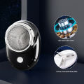 Mini Electric Beard Shaving Machine USB Rechargeable For Men Wet Dry Face Beard Trimmer Shaver Knife Low Noise Travel Home Razor. 