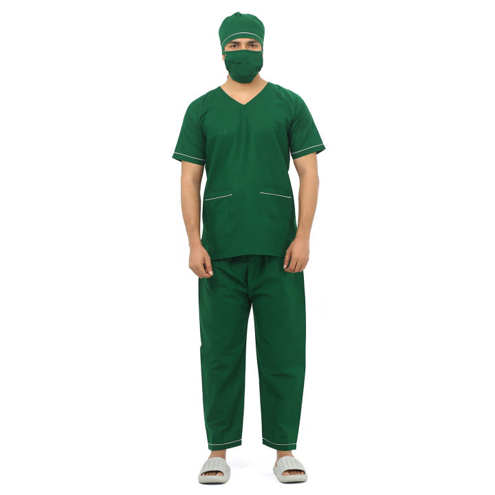 Doctors OT Dress/OT Dress/Male Female Doctors OT Dres With Full Set With Standard Cotton Febric For Medical Students & Nurse With Green,Sky and Navy Blue Colors | Daraz.com.bd Doctors OT Dress/OT Dress/Male Female Doctors OT Dres With Full Set With Standard Cotton Febric For Medical Students & Nurse With Green,Sky and Navy Blue Colors | Daraz.com.bd