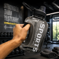 ProX Large Capacity 1780ml Water Bottle WB-2555 Leakproof Plastic Sports Water Bottle with Handle with Straw Gym Hiking Water Kettle. 