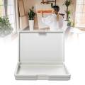 Watercolor Palette with Cover Empty Leakproof Watercolor Tray S. 