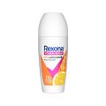 Rexona VITAMIN + BRIGHT Roll On Deodorant Vit C + Anti-Stain 45ml (Reduces dark marks). 