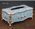 Luxury E Style Tissue Box Fashion High Grade Home Office KTV Hotel Car Facial Tissue Box Case Holder. 