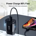 Usb Charger Quick Charge 3.0 QC3.0 fast Charging for Redmi Note 7 K20 Iphone LG G6 G5  HTC 10 U11 Nubia Z11 mobile phone charger. 