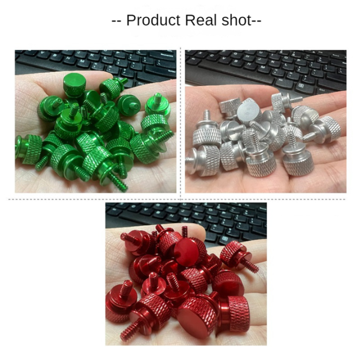 10Pcs/Lot%20UNC6%20-32%20M3.5%20Hand%20Screw%20Computer%20Case%20Screw%20for%20GPU%20Holder%20PSU%20Computer%20Case%20Side%20Panel%20Screws%20PC%20Assemble%20WaterCooling%20Black%20-%20Image%202